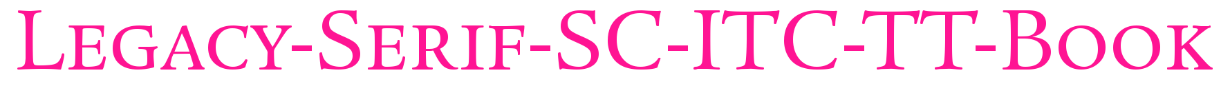 Legacy-Serif-SC-ITC-TT-Book預(yù)覽圖片