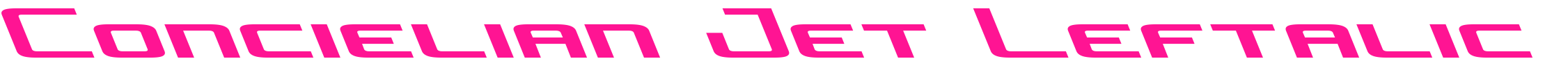 Concielian Jet Leftalic預(yù)覽圖片